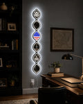 Personalized American Flag LED Mirror Wall Art