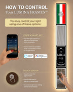 Mexican Flag LED Mirror Art | LUMINA FRAMES™
