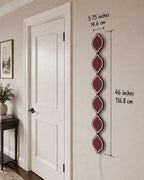 Personalized Indian Flag LED Mirror Wall Art