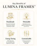 Indian Flag LED Mirror Art | LUMINA FRAMES™
