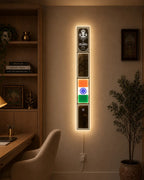 Indian Flag LED Mirror Art | LUMINA FRAMES™
