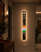 Indian Flag LED Mirror Art | LUMINA FRAMES™