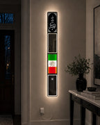 Iranian Flag LED Mirror Art | LUMINA FRAMES™