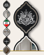 Iranian Flag LED Mirror Art | LUMINA DROPS™