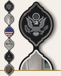American Flag LED Mirror Art | LUMINA DROPS™