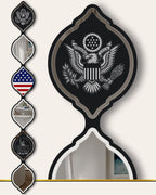 American Flag LED Mirror Art | LUMINA DROPS™